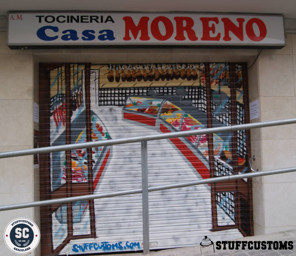 graffitti de persianas Mataró